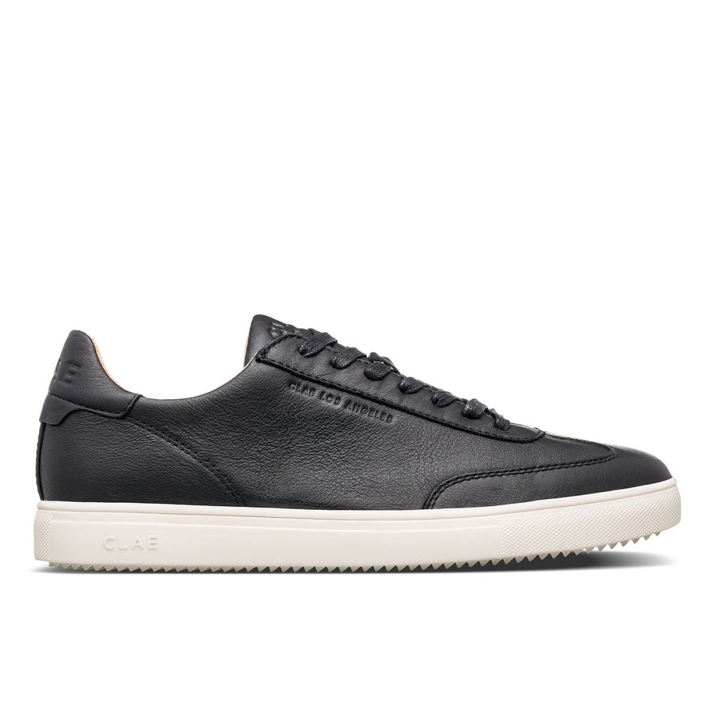 CLAE DEANE Shoes Womens USA835-N49 In Black Milled Leather